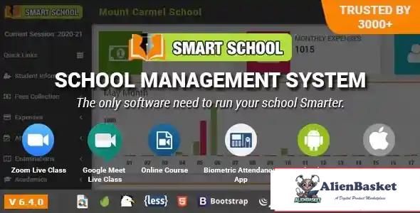 114879 Smart School - School Management System v4.0.0 