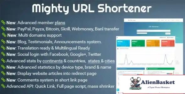 114895 Mighty URL Shortener - Short URL Script v3.2.1 
