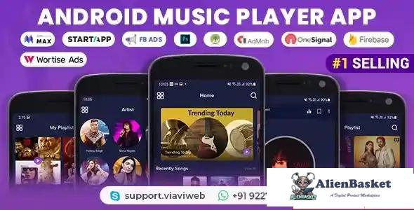 114893 Android Music Player - Online MP3 (Songs) App 