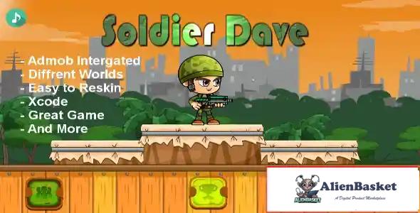 114806 Soldier Dave - iOS - Android - iAP + ADMOB + Leaderboards + Buildbox 2.0 