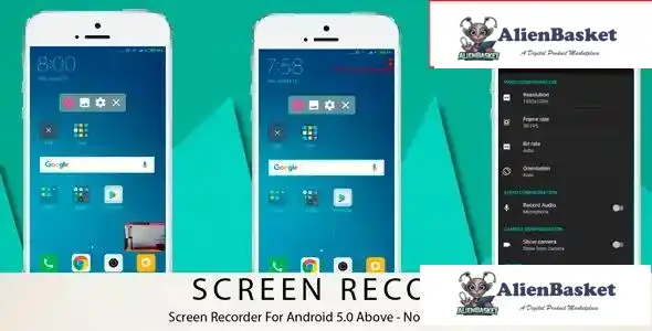 114786 Screen Recorder - Android 5.0 Above - No Root Require 