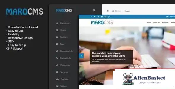 114751 MaroCMS - Business CMS v2.0 