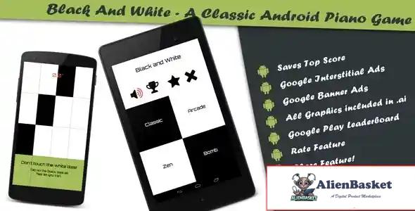 114762 Black and White v4 - A Classical Android Piano Game 