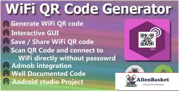 114809 WiFi QR Code Generator & Scanner +Android Studio +AdMob 