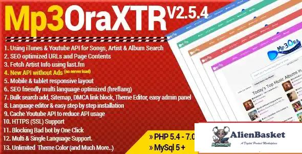 114820 Mp3OraXtr - PHP Mp3 Search Engine v2.5.4 