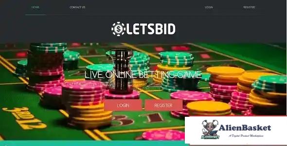 114811 LetsBID - Live Betting Management System 