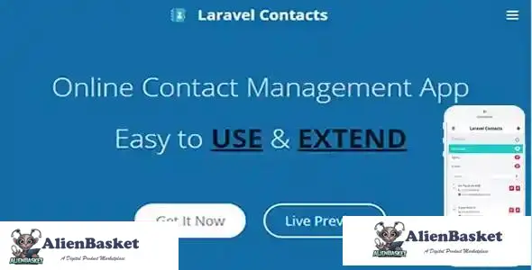 114836 Laravel Contact - Online Contact Management App 