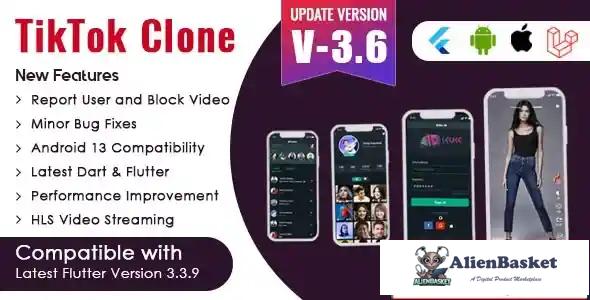 115235 Flutter - TikTok Clone Triller Clone & Short Video Streaming Mobile App for Android & iOS v3.