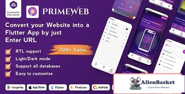 115528 Prime Web - Convert Website to a Flutter App | Web View App | Web to App v1.0.3 70438