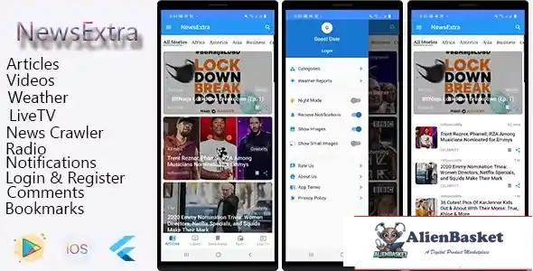 115112 NewExtra Flutter App For Android & IOS 13-NOV-21 