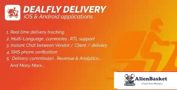 115343 Delivery For Dealfly – Order Tracking Real-Time – iOS & Android v2.1 70252