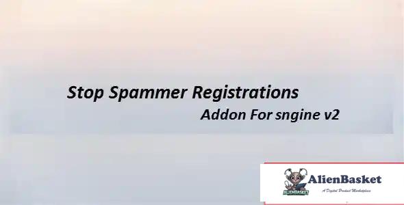 115334 Stop Spammer Registrations Addon For sngine v2.0 70243