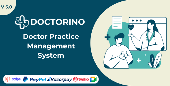 115219 Doctorino - Doctor Chamber Patient Management System v3.1 