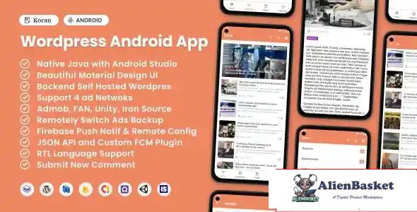 114624 Koran - Wordpress App with Push Notification 2.0 
