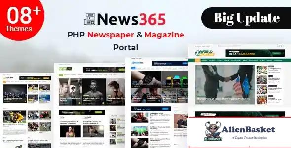 114553 News365 – PHP Newspaper Script Magazine Blog with Video Newspaper v1.5 