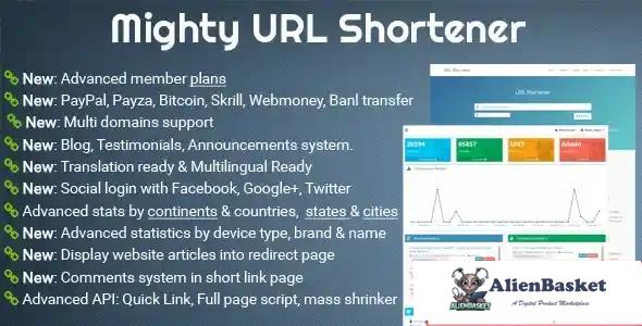 114623 Mighty URL Shortener - Short URL Script v2.0.0 