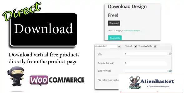 114638 Direct Download for Woocommerce v1.1.6 