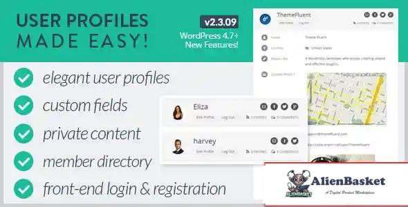 114591 User Profiles Made Easy - WordPress Plugin v2.2.04 