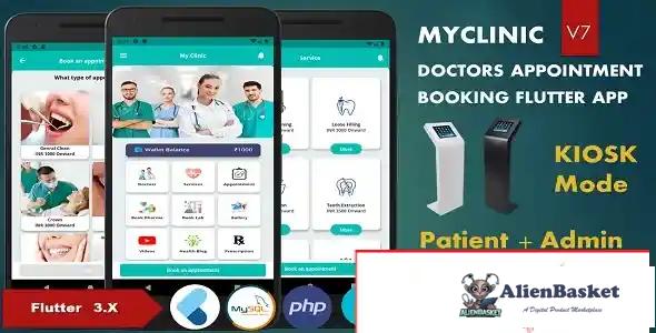 115292 Doctor + Patient Appointment Booking App Complete Solution Flutter  Myclinic v1.4.3 70201