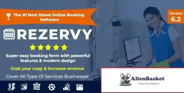 115279 Rezervy - Online bookings system for cleaning, maids, plumber, maintenance, repair, salon ser