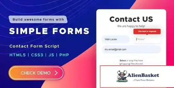 115070 Contact Form Script - Simple Forms v3.0.7 