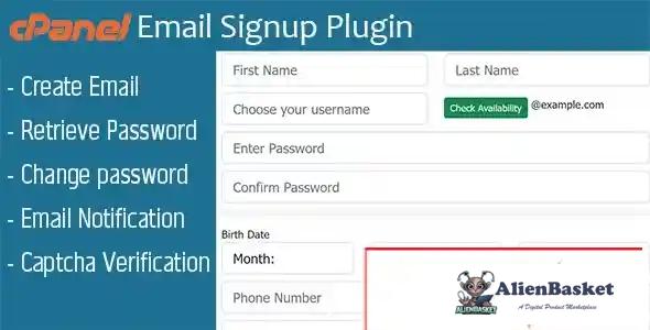 115066 Cpanel Email Signup Plugin v4.1 
