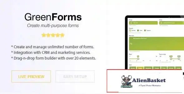 115072 Green Forms - Standalone Form Builder v1.39 