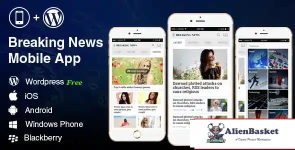 114490 Breaking News - Full Android, iOS Mobile Application for Wordpress News, Blog 