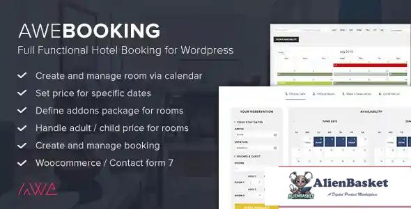 114614 AweBooking - Online Hotel Booking for WordPress v2.8.3 