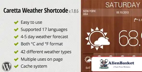 114613 Caretta Weather Shortcode v1.8.6 