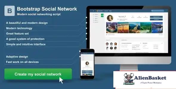 114545 Bootstrap Social Network 