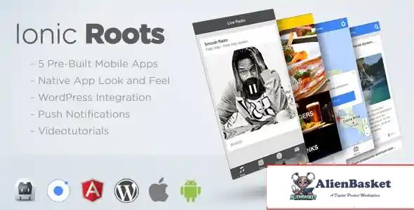114399 Ionic Roots - Multi-Purpose Hybrid App with WordPress Backend 