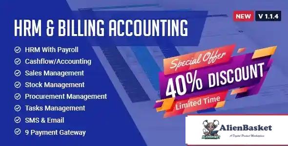 114393 HRM With Billing & Accounting Software 