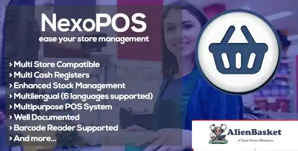 115228 NexoPOS 3.x - Extendable PHP Point of Sale v3.18.1 