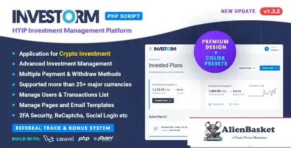 115093 Investorm - Advanced HYIP Investment Management Platform v1.2.0 