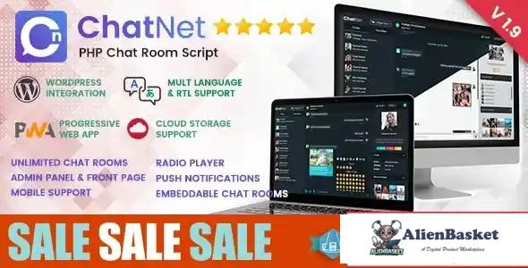 115326 ChatNet - PHP Chat Room & Private Chat Script v1.8.1 70235