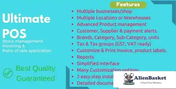 115591 Ultimate POS - Best ERP, Stock Management, Point of Sale & Invoicing application v4.7.7 70501