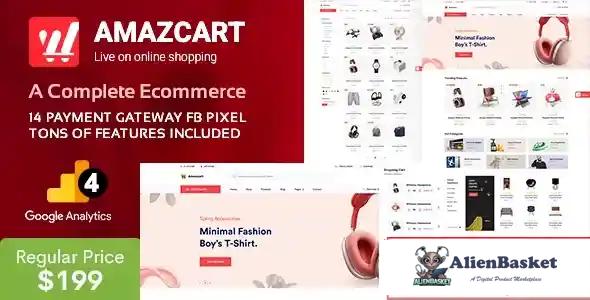 115205 AmazCart - Laravel Ecommerce System CMS v1.6 