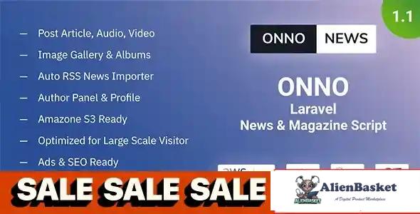 115432 ONNO - Laravel News & Magazine Script v1.4.2 70341