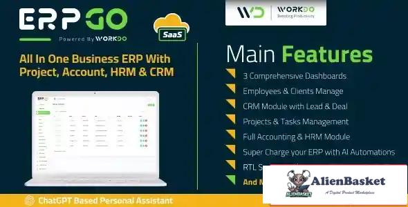 115535 ERPGo SaaS - All In One Business ERP With Project, Account, HRM & CRM v2.8 70445