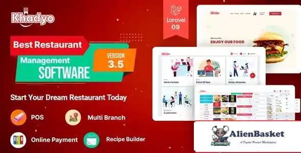 115150 Khadyo Restaurant Software - Online Food Ordering Website with POS v2.0.0 