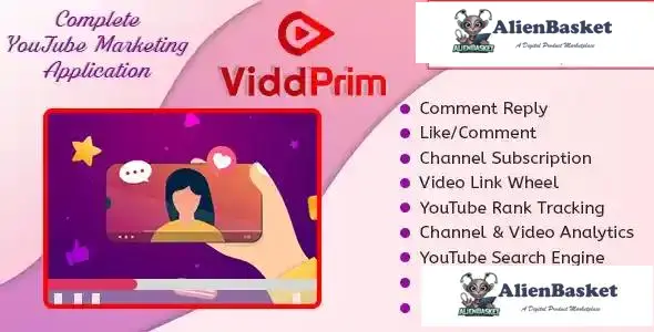 115311 ViddPrim - Complete YouTube Marketing Application (SaaS Platform) v1.2.1 70220