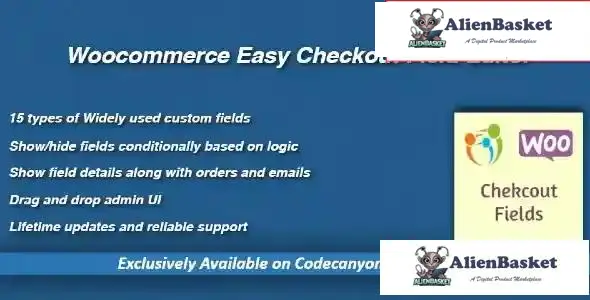 115127 Woocommerce Easy Checkout Field Editor v2.6.1 