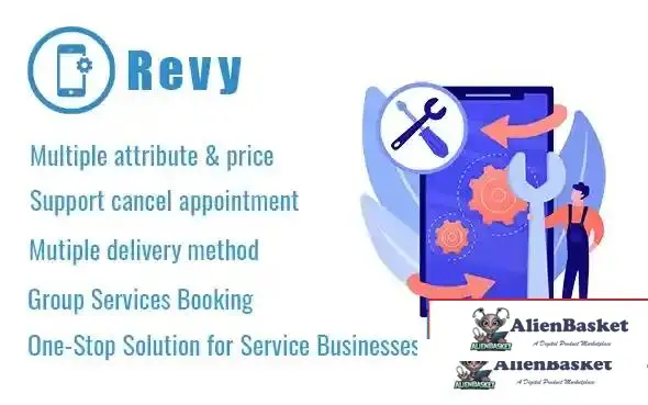115369 Revy - WordPress booking system for repair service industries v1.7 70278