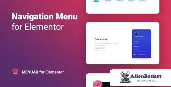 115130 Menuar – Navigation Menu for Elementor v1.0.1 