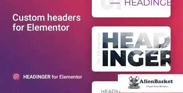 115082 Customizable headings for Elementor – Headinger v1.1.0 