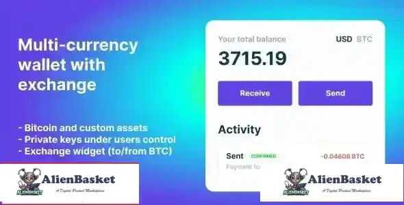 115357 Bitcoin, Ethereum, ERC20 crypto wallets with exchange v1.1.1422 70266