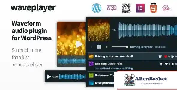 115062 WavePlayer - Waveform Audio Player for WordPress and WooCommerce v3.1.5 