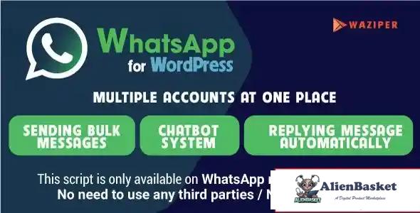 115186 Waziper - Whatsapp Marketing Tool for WordPress v1.0 