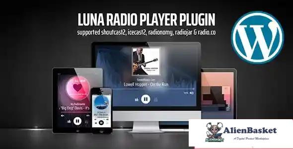 115120 Luna Web Radio Player WordPress Plugin v5.21.04.16 